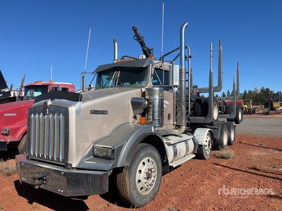 2012 Kenworth T800 Short Wood Camon de troncos